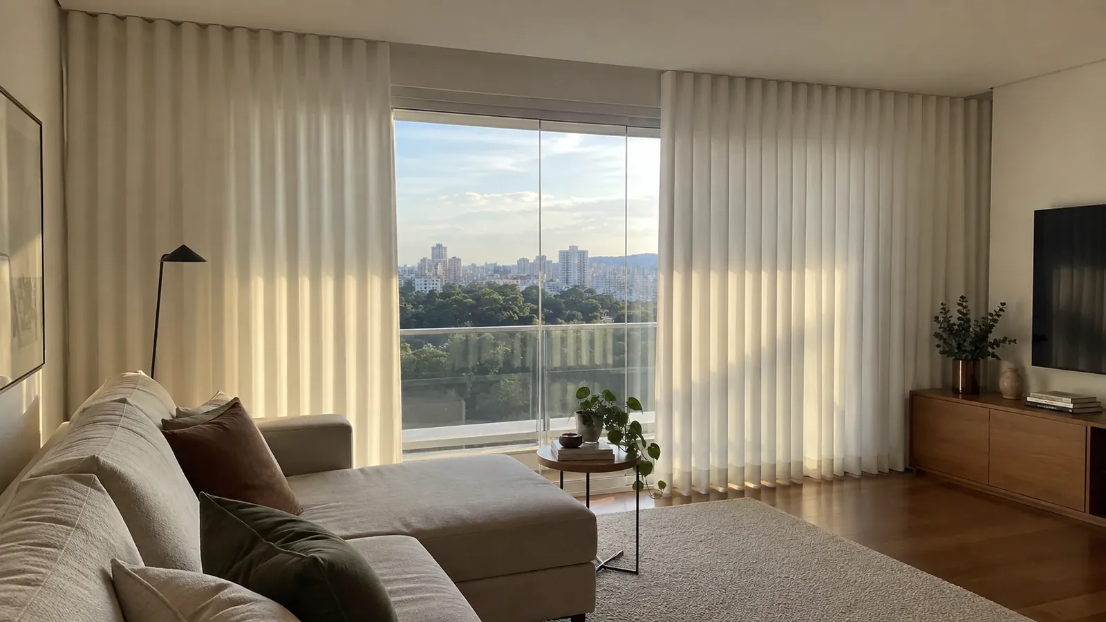 Cortina wave em Brasília DF